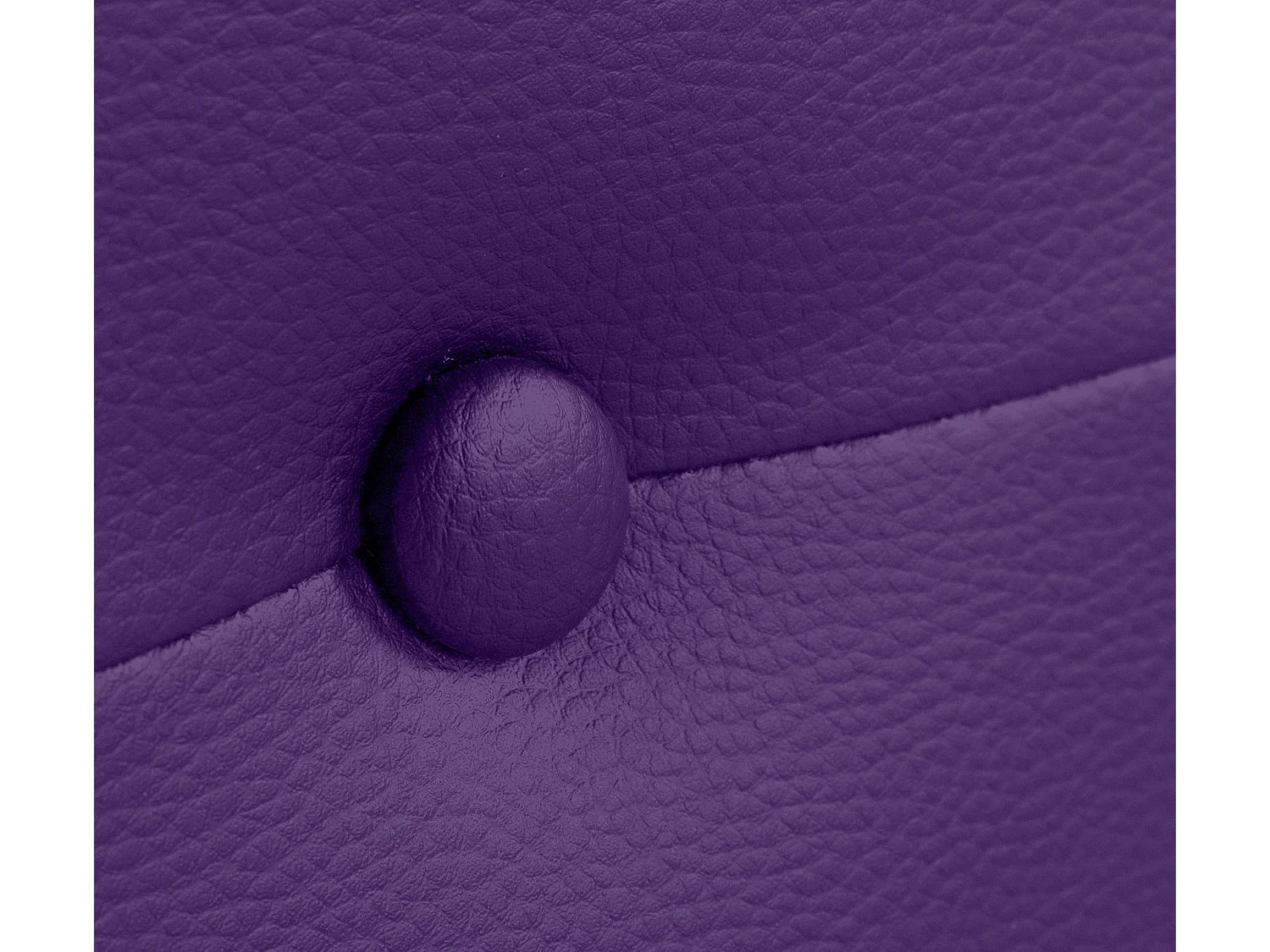 DHOME Cabeceira de  Couro sintético com Botões 135x50cm Camas 120/135 - Lilás