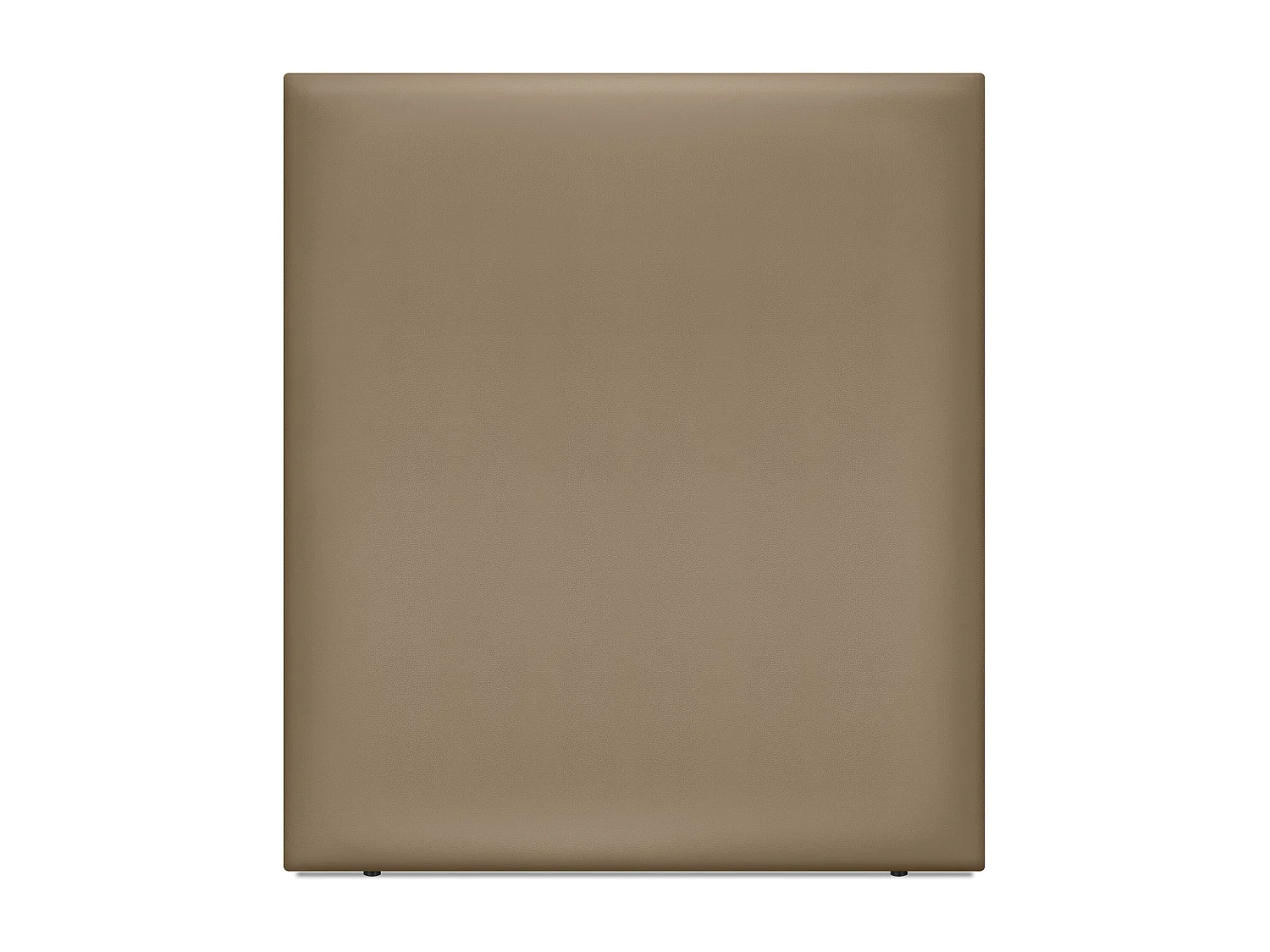 DHOME Cabeceira de  Couro sintético Liso Até o chão 95x120cm Camas 90 - Castanho claro