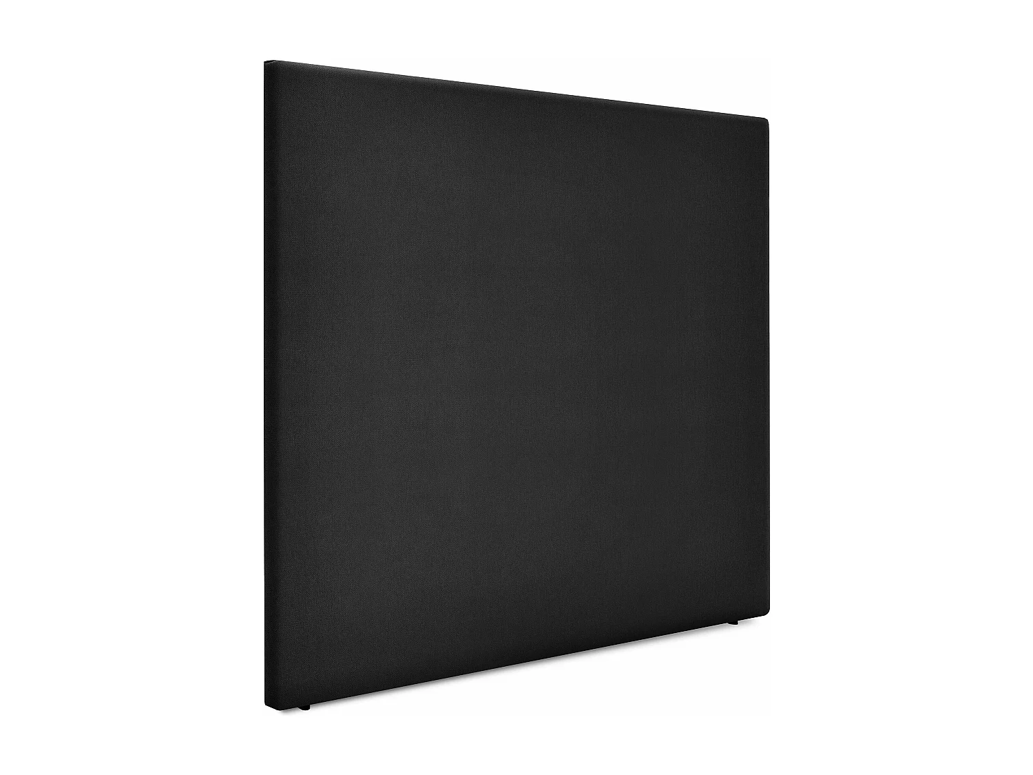 DHOME Cabeceira de  Tecido AquaLinho Liso Até o chão 145x120cm Camas 135/140 - Preto