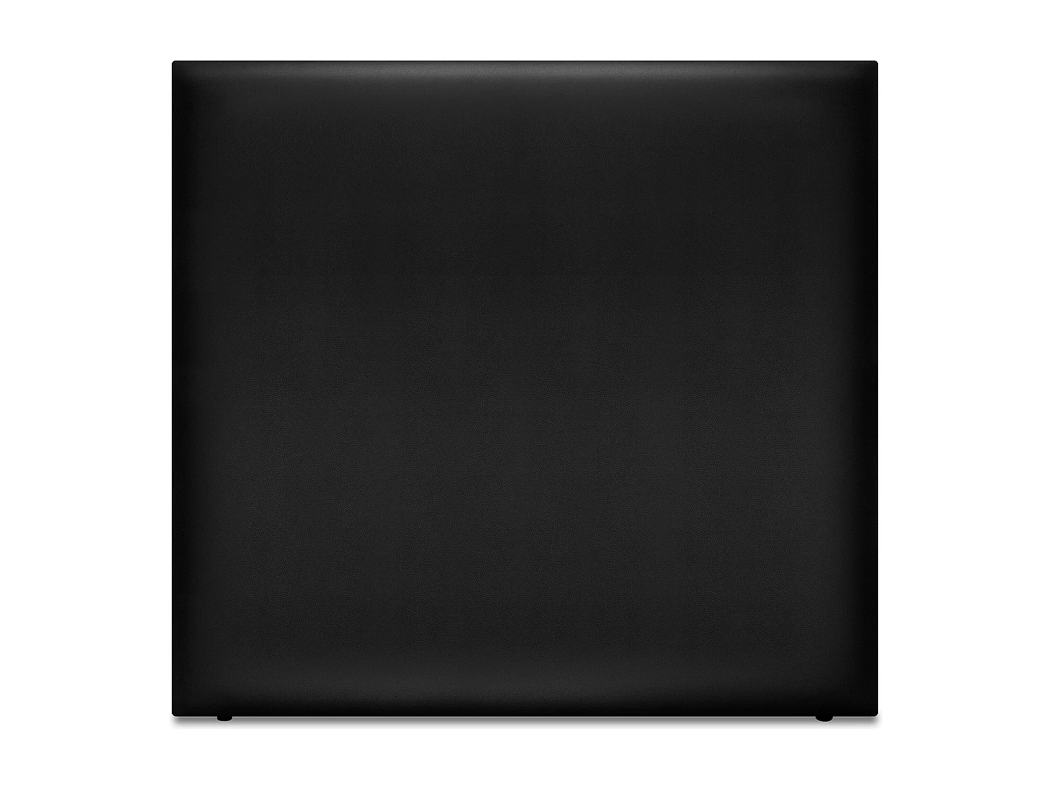 DHOME Cabeceira de  Couro sintético Liso Até o chão 145x120cm Camas 135/140 - Preto
