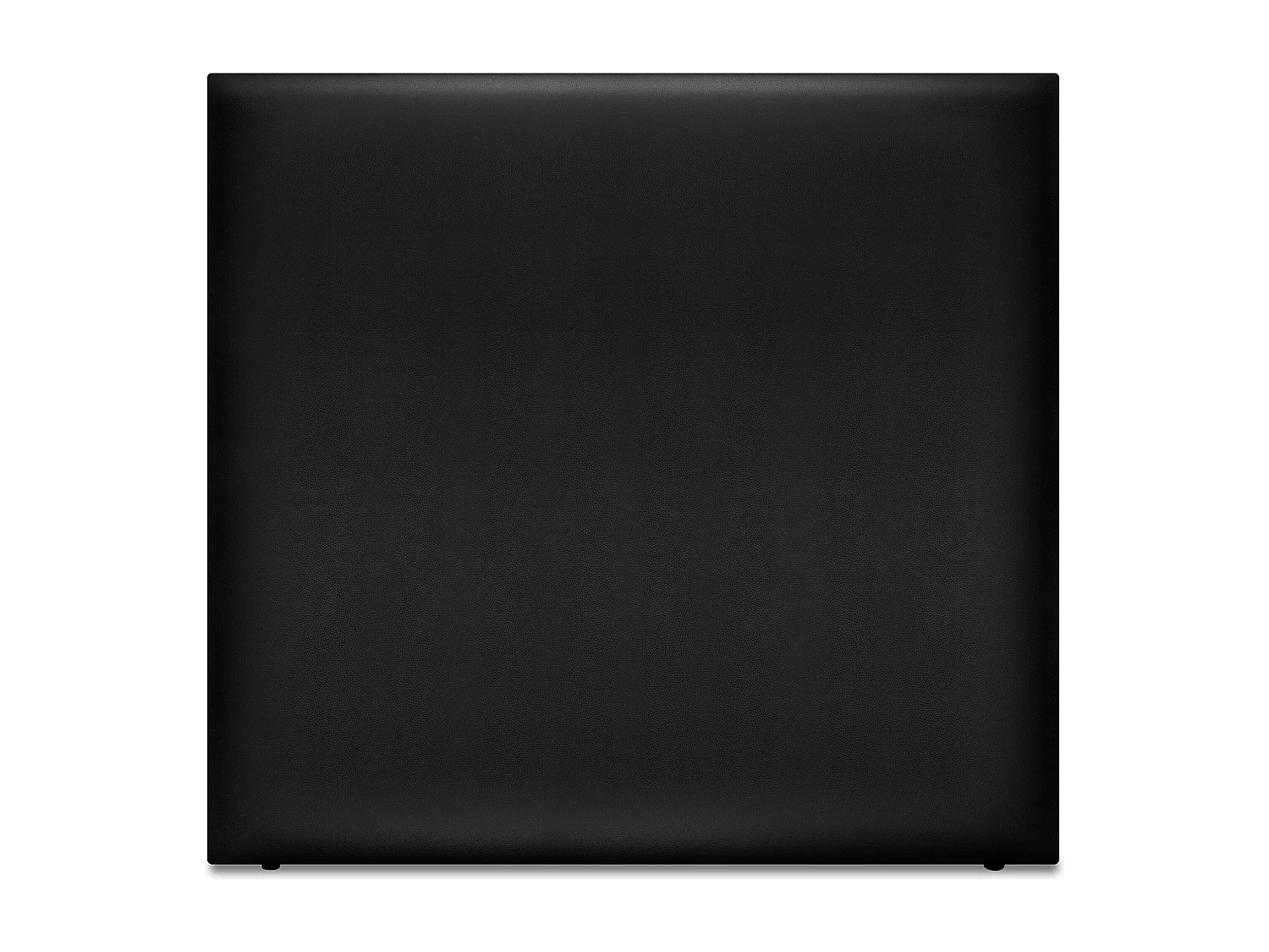 DHOME Cabeceira de  Couro sintético Liso Até o chão 145x120cm Camas 135/140 - Preto