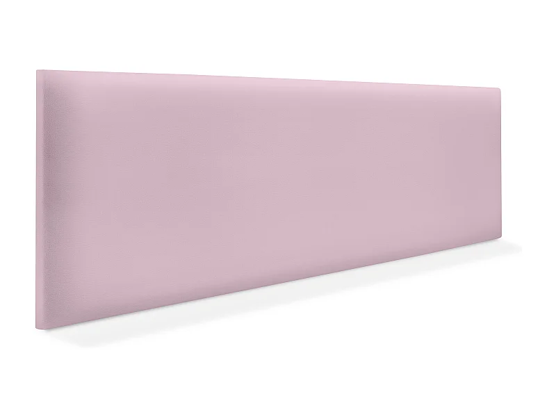 DHOME Kopfteil aus glattem Kunstleder 135x50cm Betten 120/135 - Rosa