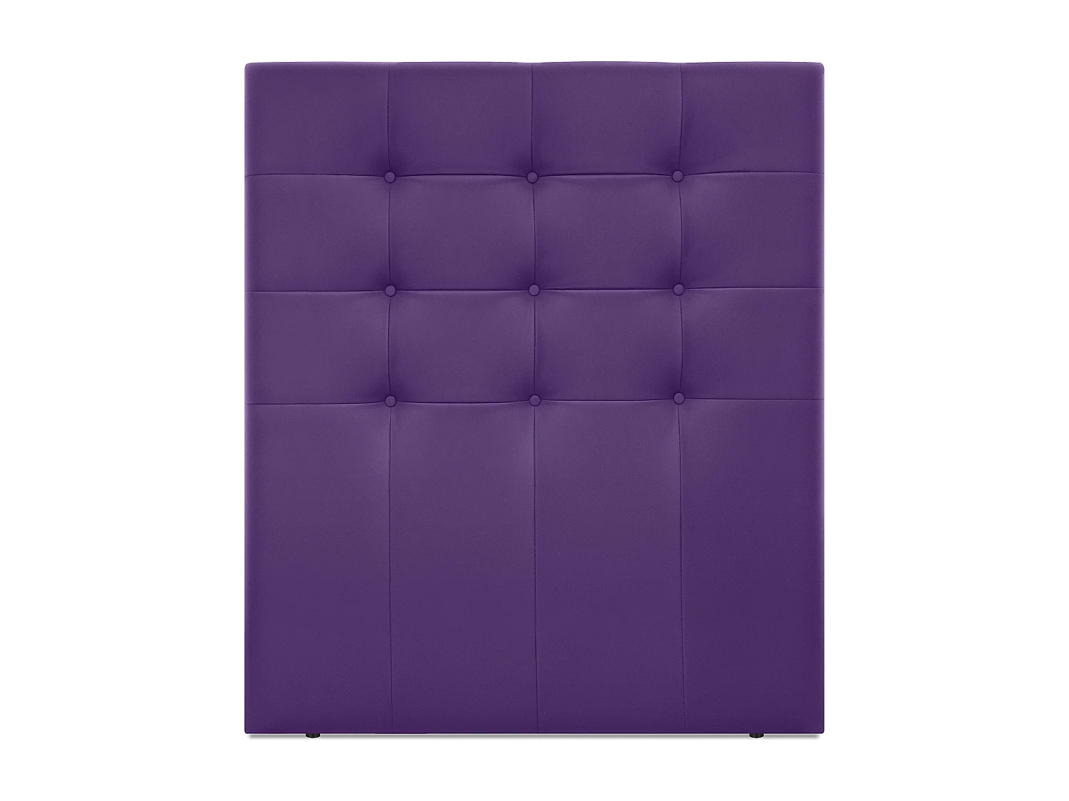 DHOME Cabeceira de  Couro sintético Capitoné Até o chão 90x120cm Camas 80/90 - Lilás