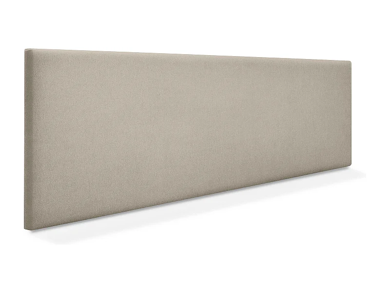 DHOME Stoff-Kopfteil Aqualine Glatt 145x50cm Betten 135/140 - Beige