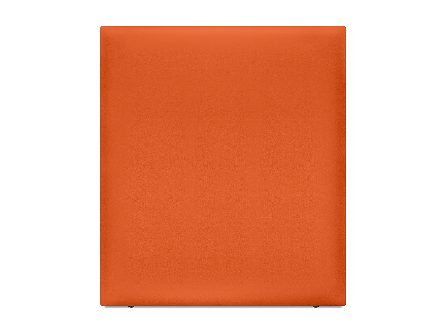 DHOME Cabeceira de  Couro sintético Liso Até o chão 110x120cm Camas 105 - Laranja