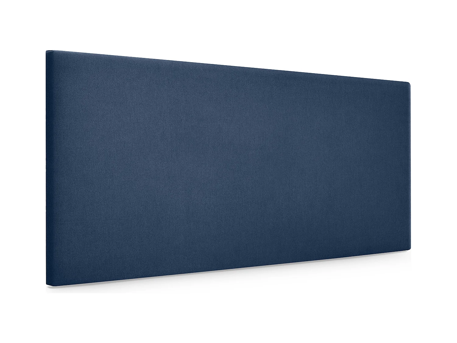 DHOME Stoff-Kopfteil Aqualine Glatt 95x50cm Betten 90 - Blau