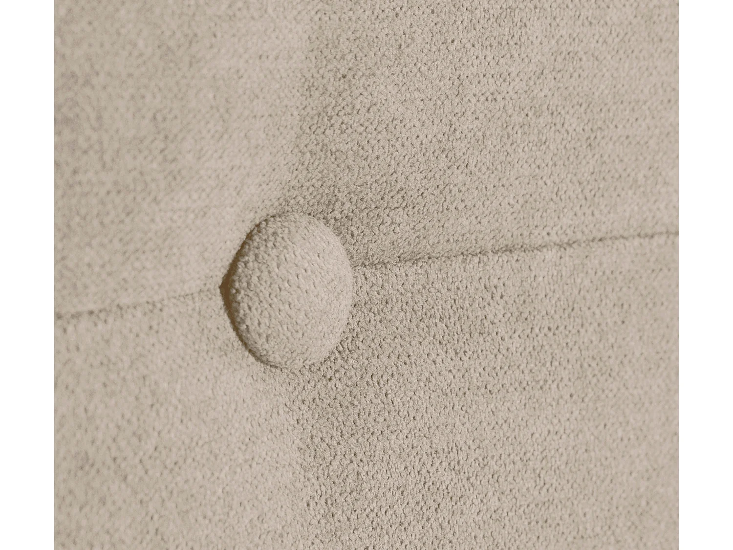 DHOME Cabeceira de  Tecido AquaLinho com Botões 90x50cm Camas 80/90 - Bege