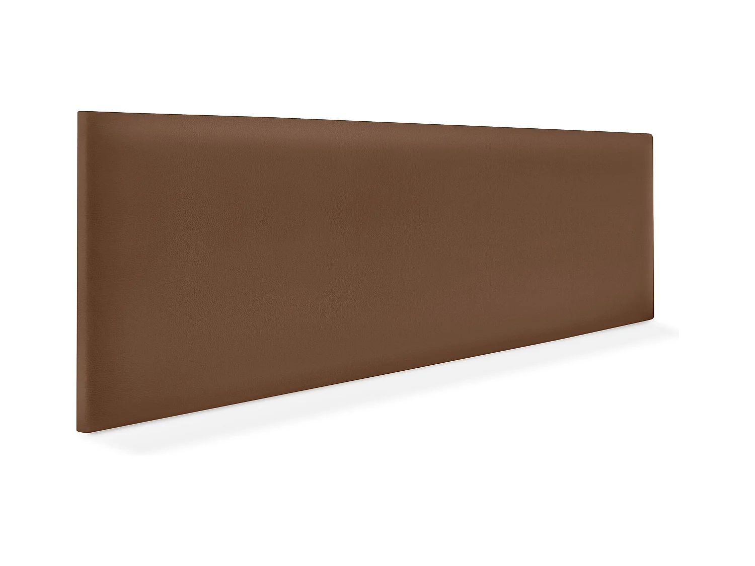 DHOME Tête de lit simili cuir lisse 160x50cm Lits 150/160 - Argile
