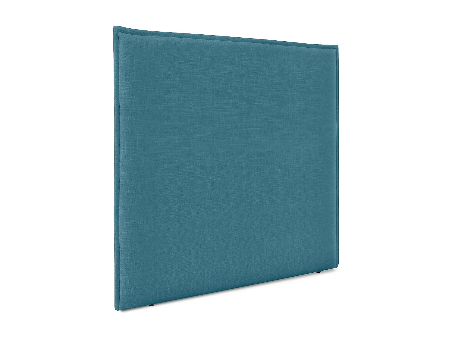 DHOME Cabeceira de  Linho Natural Liso com Acabamento Até o chão 160x120cm Camas 150/160 - Turquesa