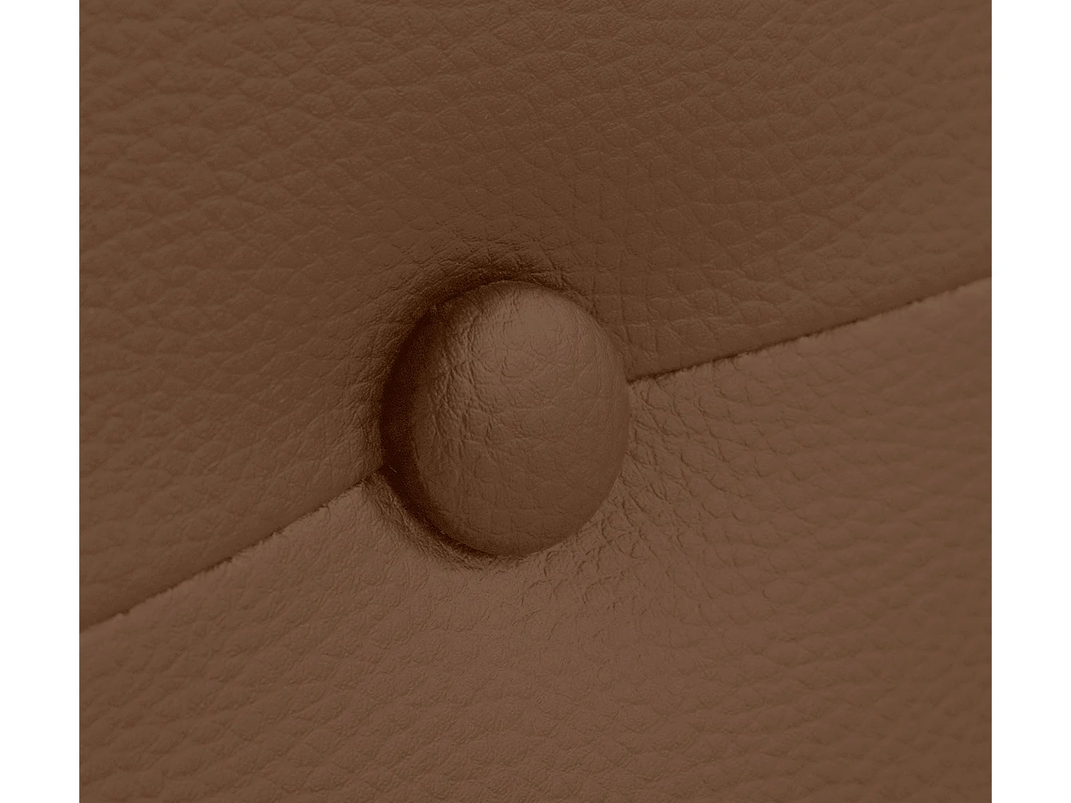 DHOME Tête de lit similicuir avec Boutons 95x105cm avec pieds Lits 90 - Argile