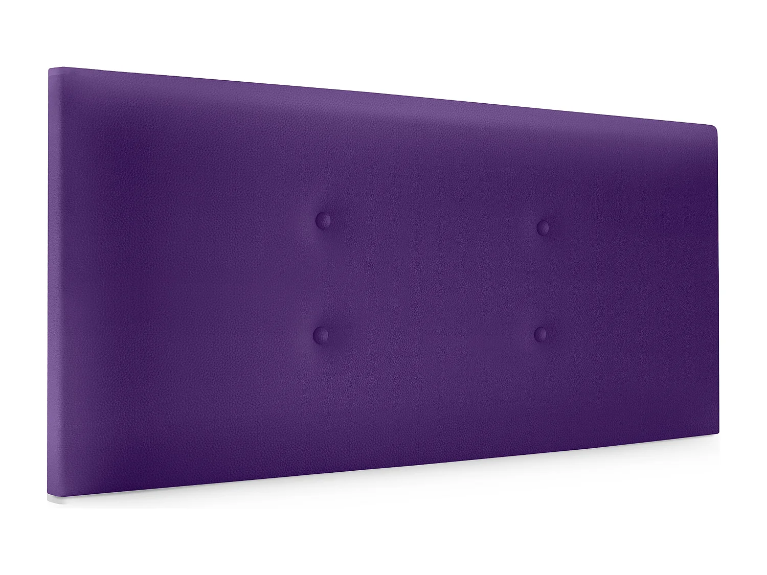 DHOME Kunstleer hoofdeinde met 2 rijen knopen 105x50cm bedden 105 - Lila