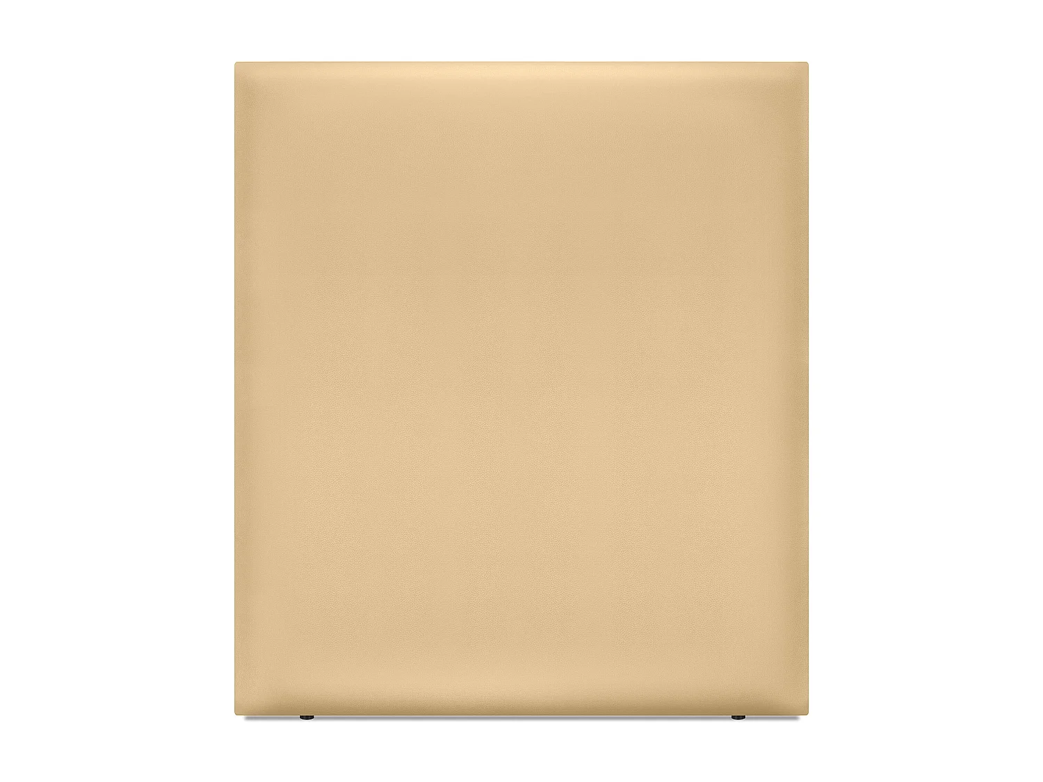 DHOME Cabeceira de  Couro sintético Liso Até o chão 95x120cm Camas 90 - Baunilha