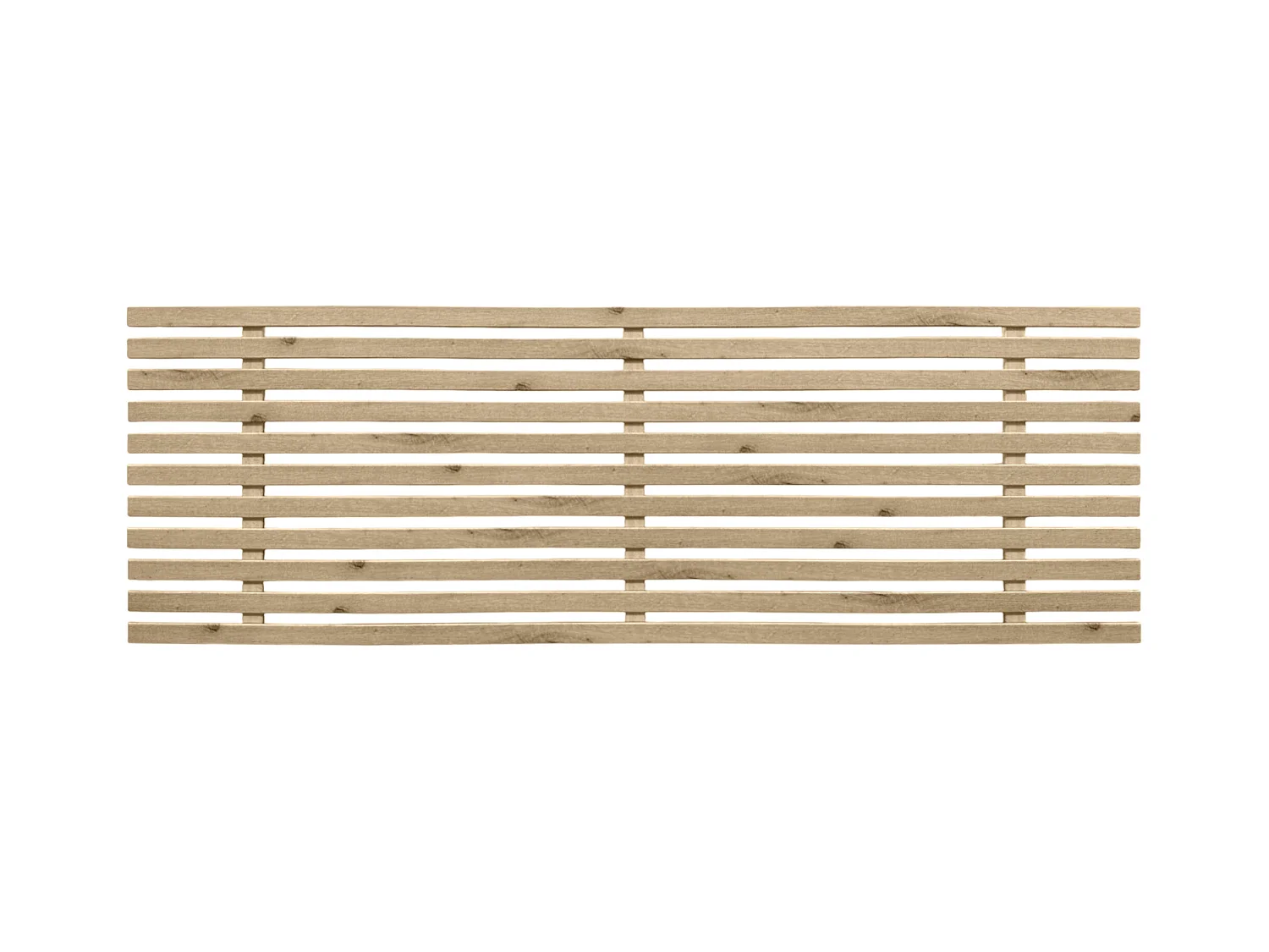 DHOME Gerecycleerd DM houten hoofdeinde Japanse stijl 145x46cm bedden 135/140 - Cambrium Hout