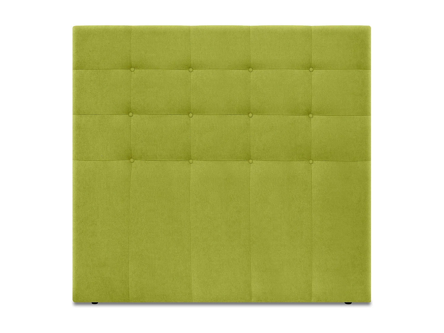 DHOME Cabeceira de  Tecido AquaLinho Capitoné Até o chão 145x120cm Camas 135/140 - Pistache