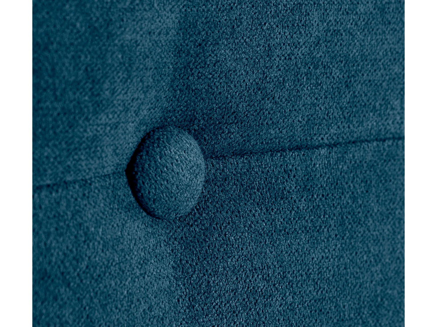 DHOME Tête de lit en tissu Aqualine avec Boutons 135x50cm Lits 120/135 - Bleu