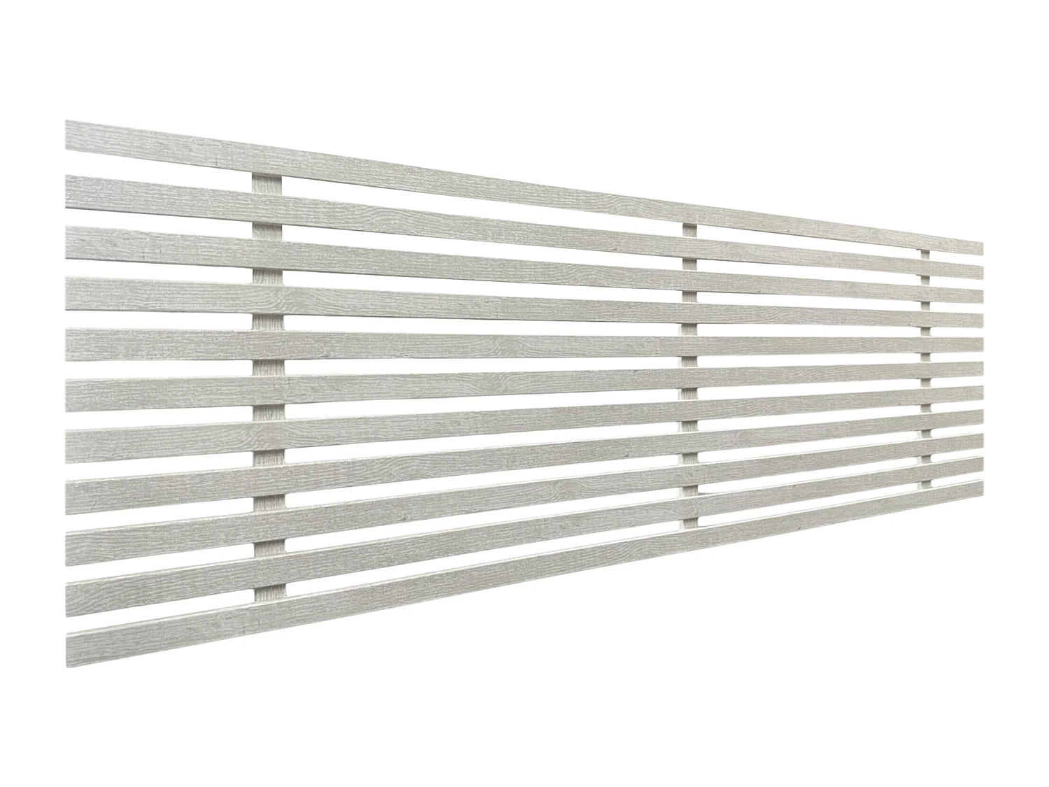 DHOME Tête de lit en bois recyclé DM Style Japonais 160x46cm Lits 150/160 - Arctique