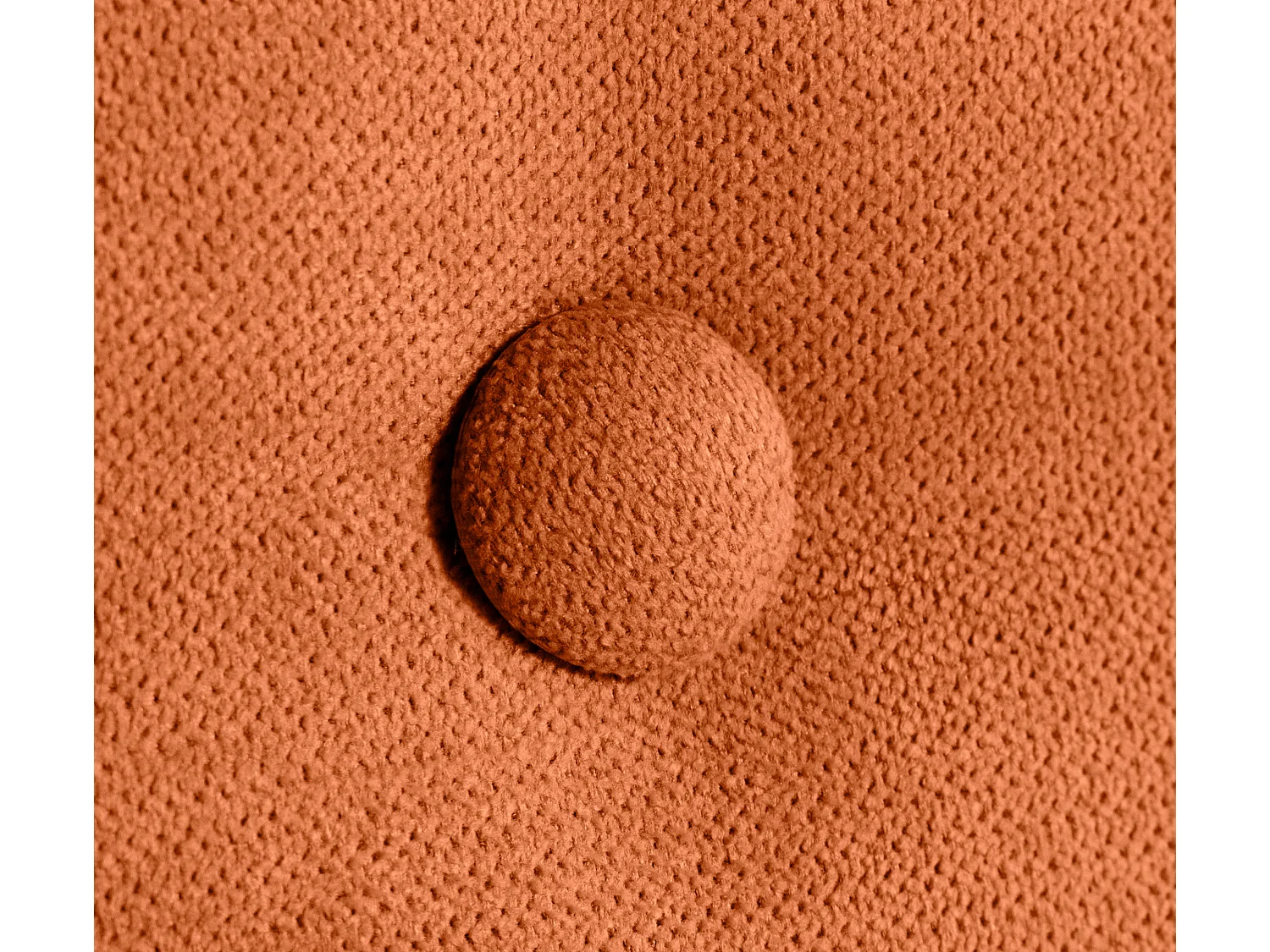 DHOME Cabecero de Tela Aqualine Liso con Botones 90x50cm Camas 80/90 - Naranja