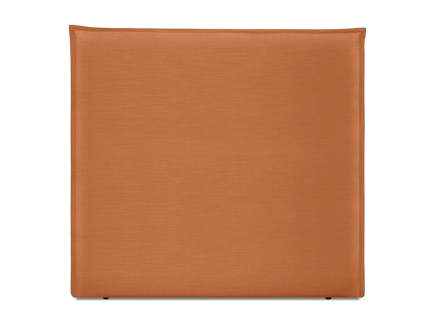 DHOME Cabeceira de  Linho Natural Liso com Acabamento Até o chão 160x120cm Camas 150/160 - Laranja