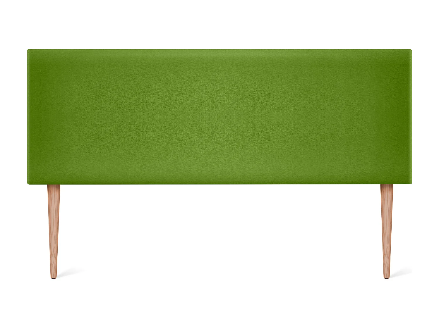 DHOME Testiera in de Similpelle Liscia 160x105cm Con le gambe Letti 150/160 - Verde
