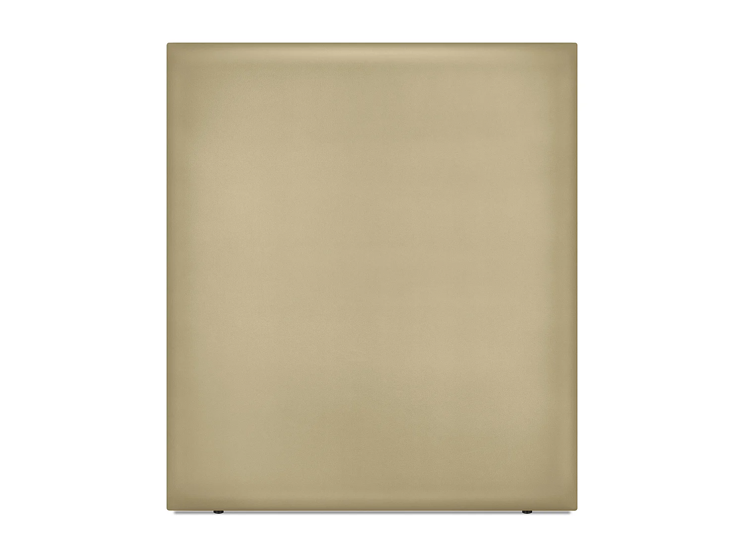 DHOME Cabeceira de  Couro sintético Liso Até o chão 105x120cm Camas 105 - Champanhe