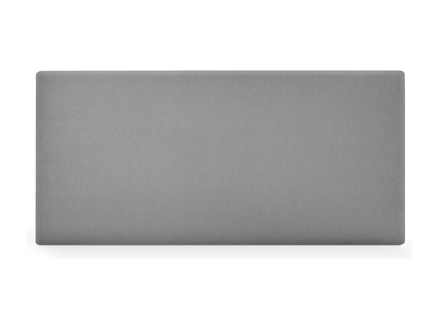 DHOME Cabeceira de  Tecido AquaLinho Liso Até o chão 95x120cm Camas 90 - Cinza