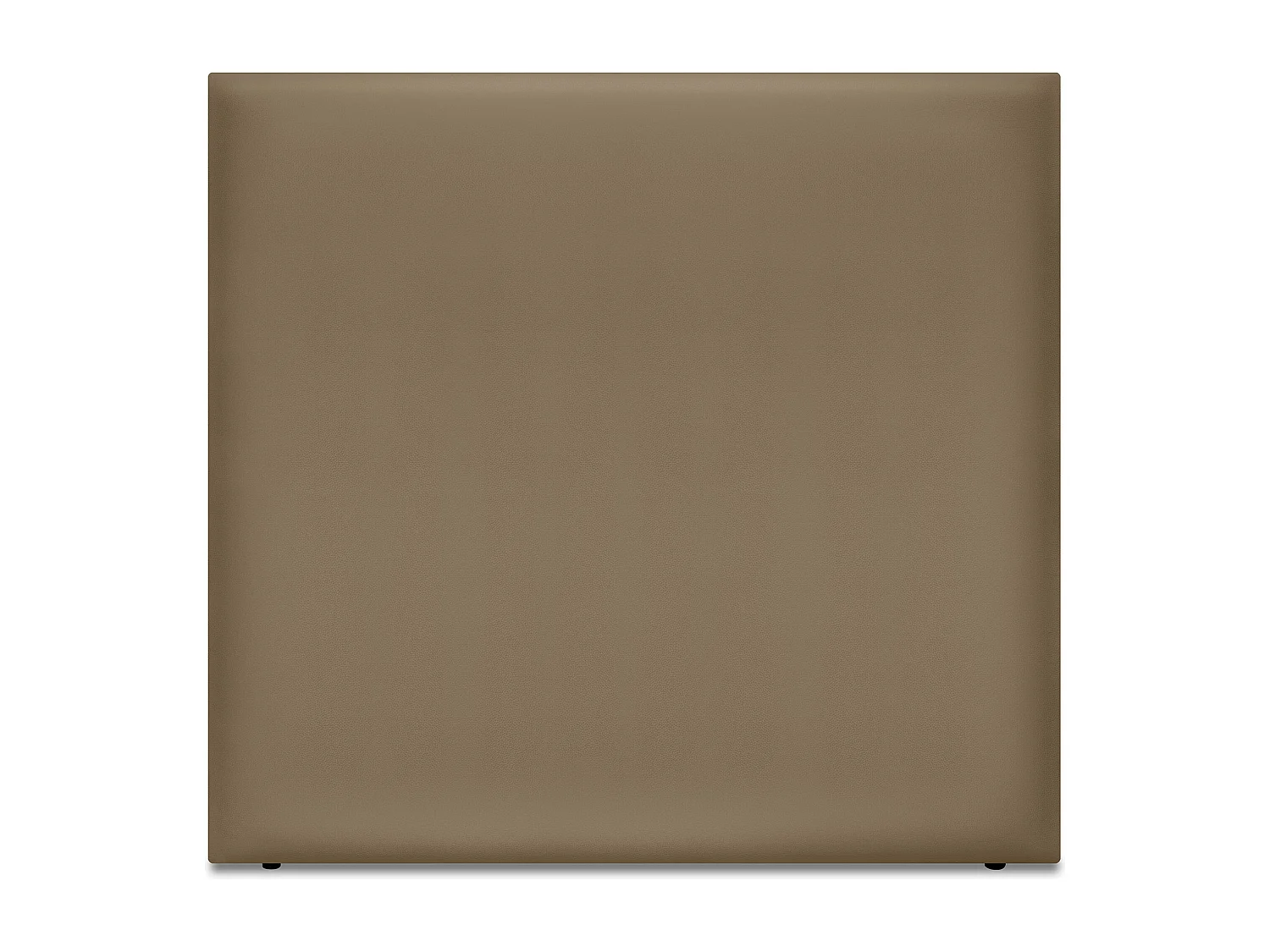 DHOME Cabeceira de  Couro sintético Liso Até o chão 150x120cm Camas 150 - Castanho claro