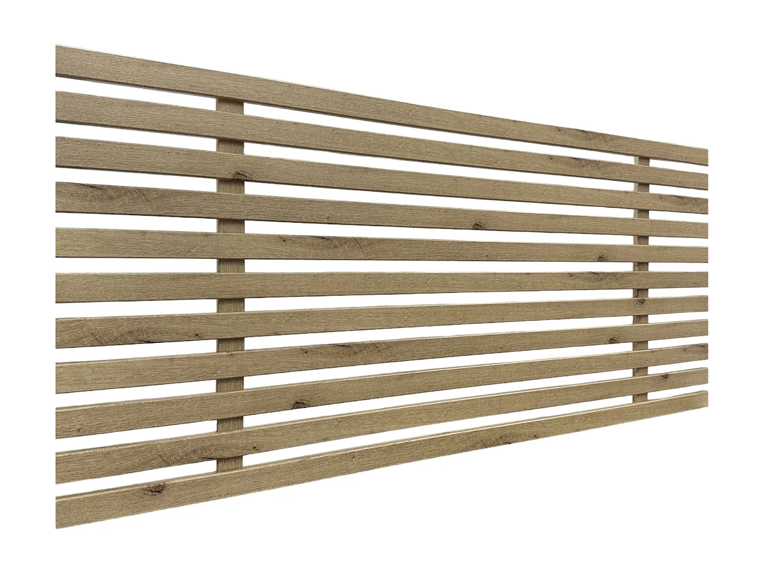 DHOME Tête de lit en bois recyclé DM Style Japonais 105x46cm Lits 105 - Bois Cambrian