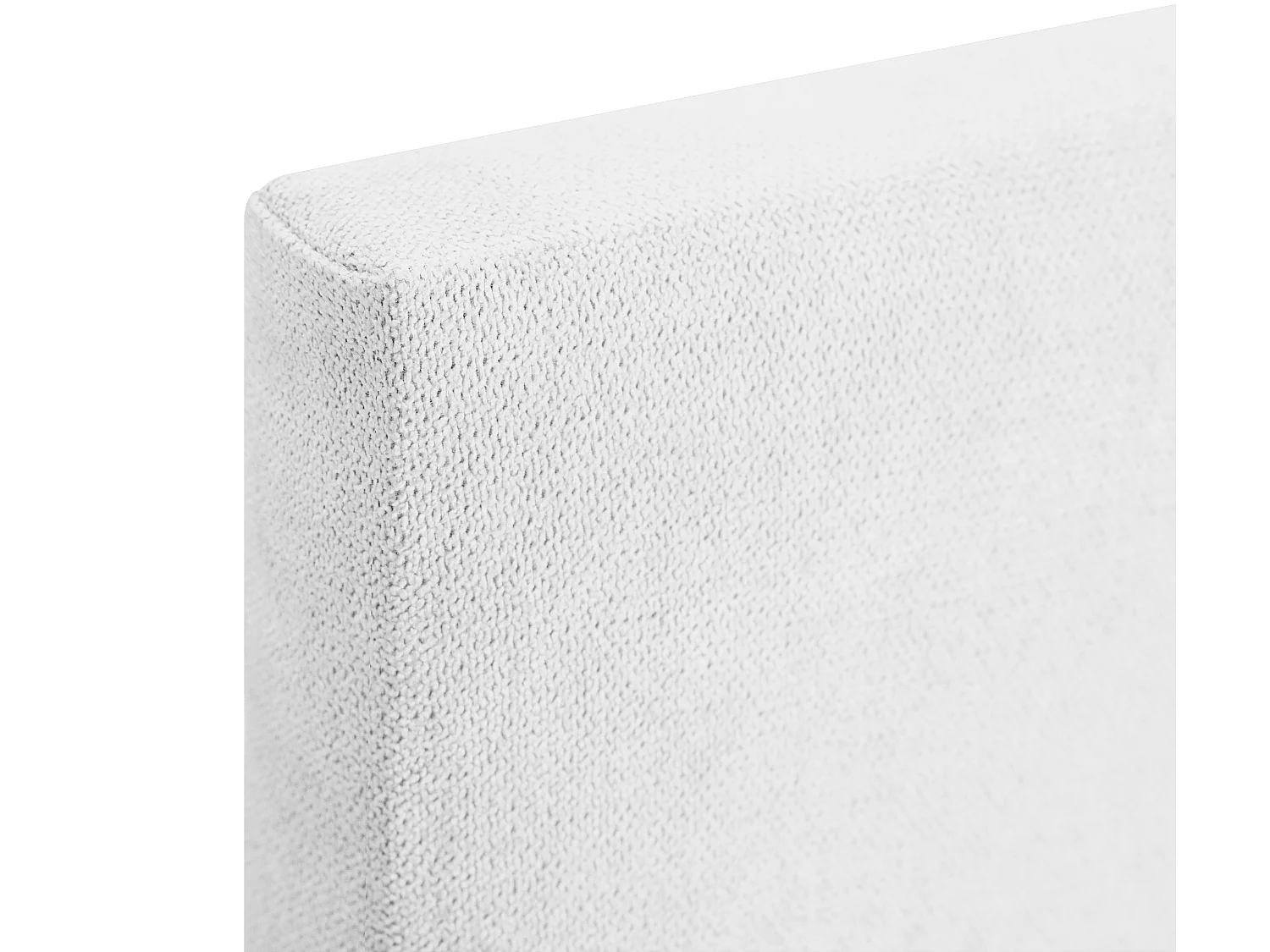 DHOME Cabeceira de  Tecido AquaLinho Liso Até o chão 150x120cm Camas 150 - Blanco