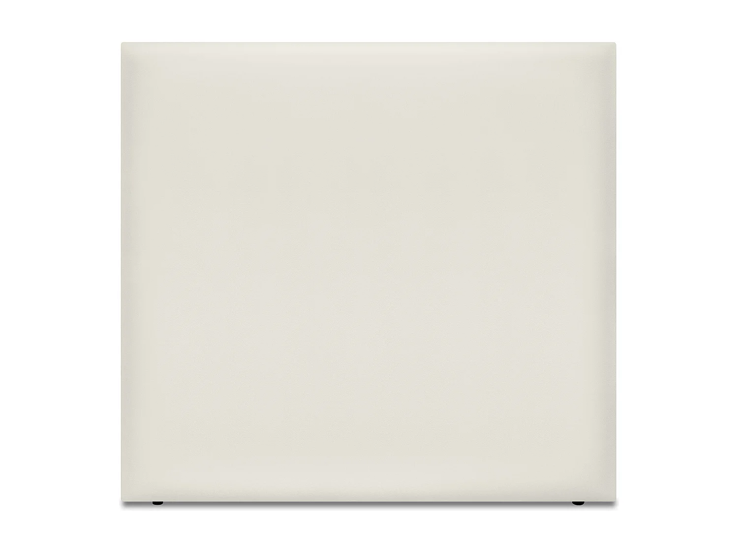 DHOME Cabeceira de  Couro sintético Liso Até o chão 160x120cm Camas 150/160 - Osso Branco