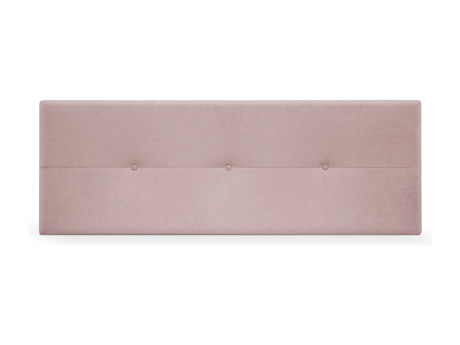 DHOME Aqualine Kopfteil aus Stoff mit Knöpfen 150x50cm Betten 150 - Lachs