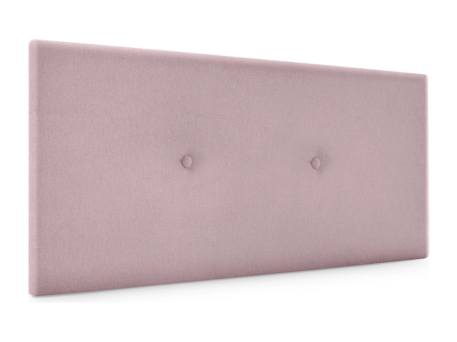 DHOME Tête de lit en tissu Aqualine lisse avec Boutons 90x50cm Lits 80/90 - Saumon