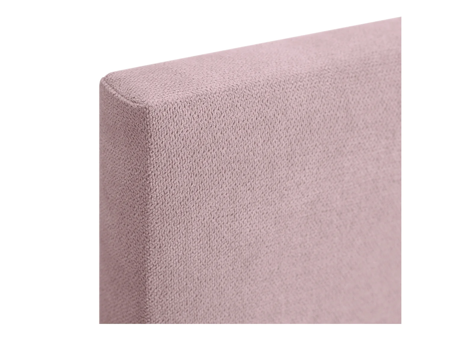 DHOME Tête de lit en tissu Aqualine avec Boutons 90x105cm avec pieds Lits 80/90 - Saumon