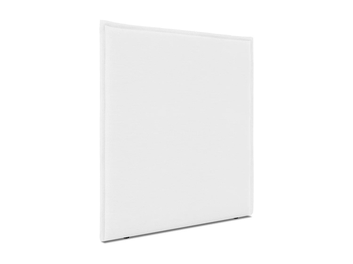 DHOME Cabeceira de  Linho Natural Liso com Acabamento Até o chão 95x120cm Camas 90 - Blanco