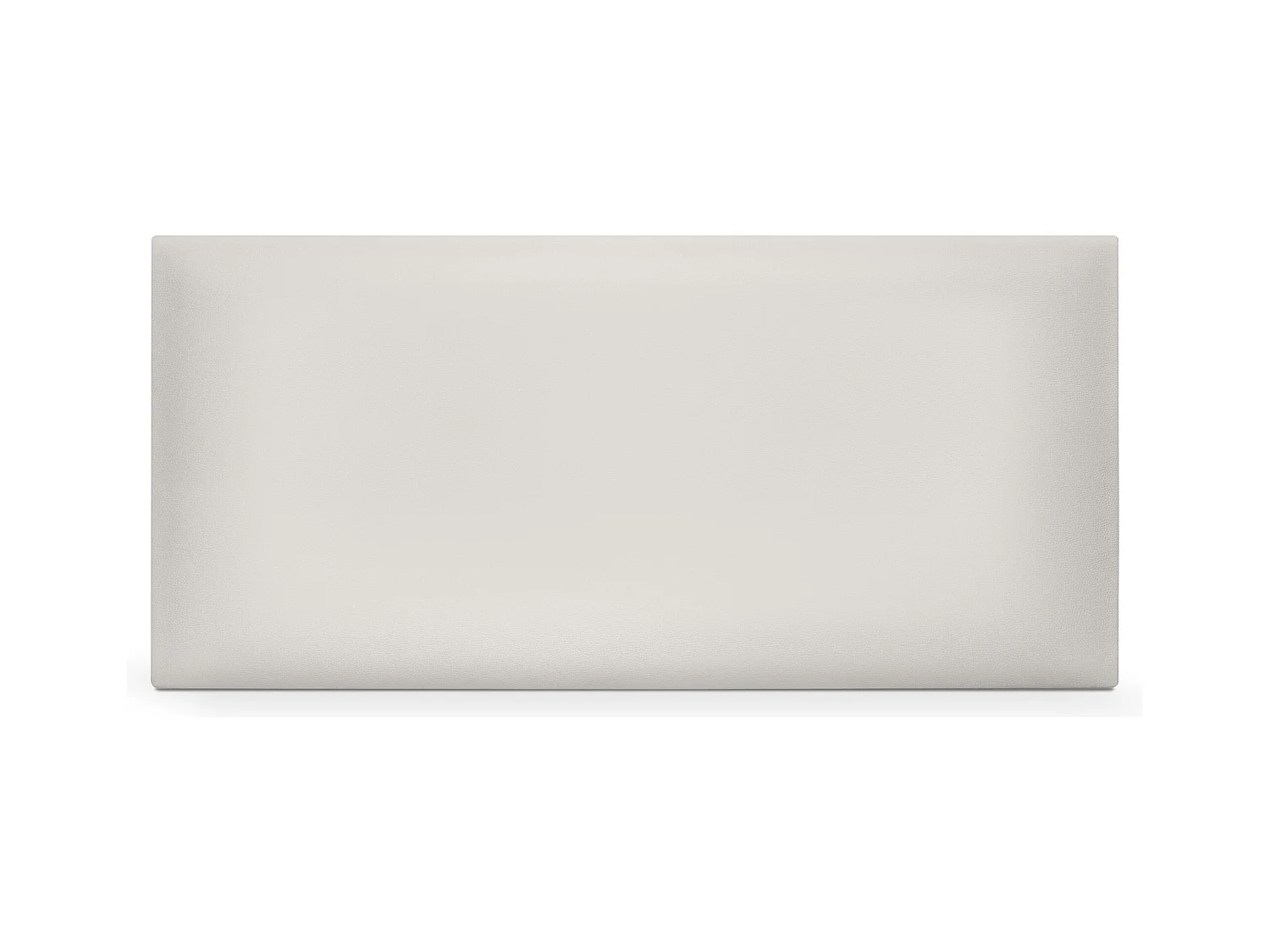 DHOME Tête de lit simili cuir lisse 90x50cm Lits 80/90 - Blanc Osseux