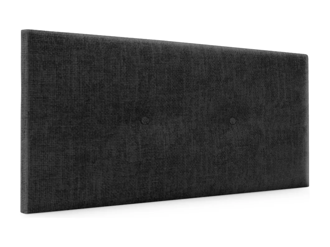 Kauf Unique DHOME Kopfteil aus Naturwolle mit Knöpfen 110x50cm Betten 105 - Schwarz