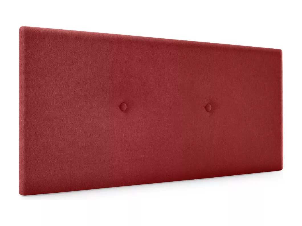 Kauf Unique DHOME Aqualine Stoff Kopfteil glatt mit Knöpfen 105x50cm Betten 105 - Rot