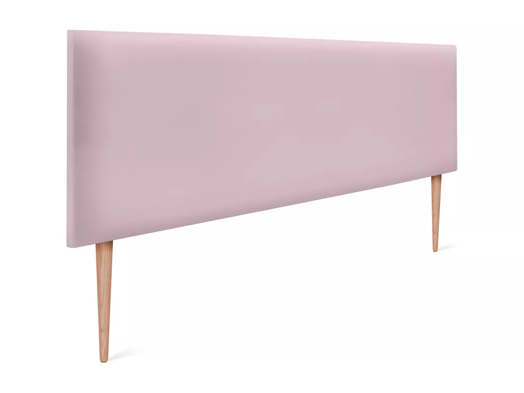 Kauf Unique DHOME Kopfteil aus glattem Kunstleder 135x105cm Mit Beinen Betten 120/135 - Rosa