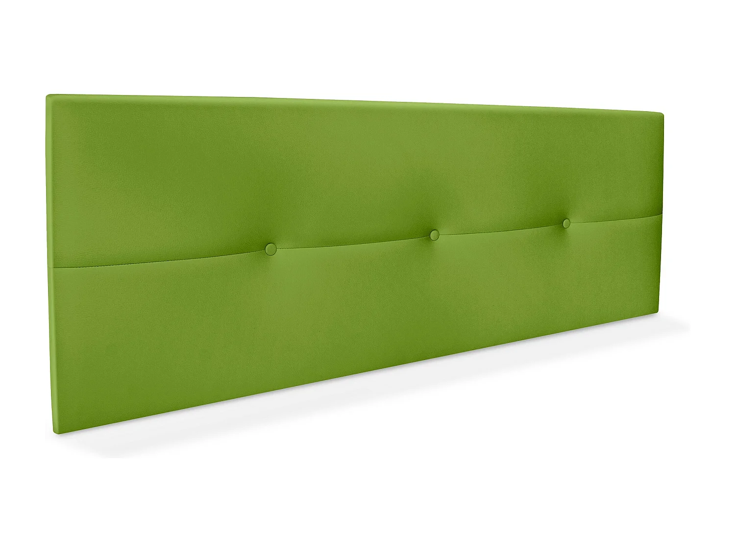 DHOME kunstleer hoofdeinde met knopen 150x50cm bedden 150 - groen