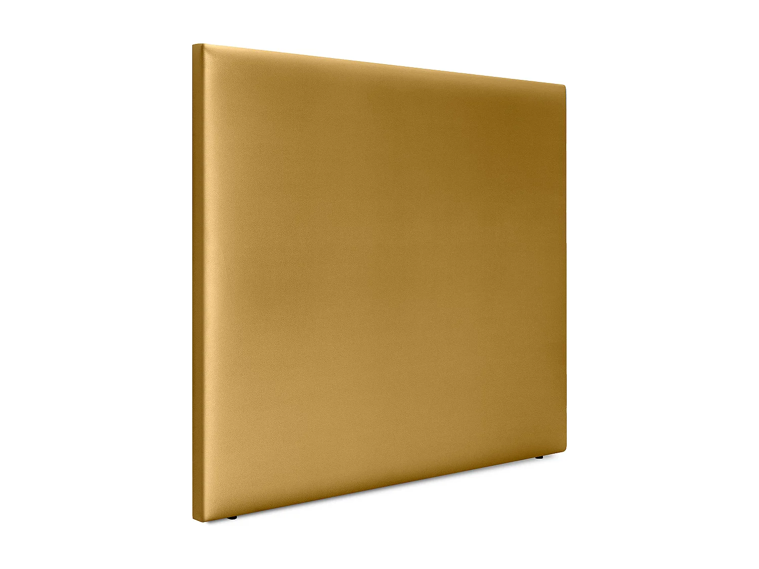 DHOME Cabeceira de  Couro sintético Liso Até o chão 145x120cm Camas 135/140 - Dourado