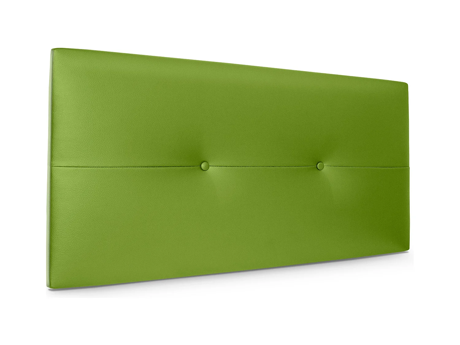 DHOME Tête de lit similicuir avec Boutons 105x50cm Lits 105 - Vert
