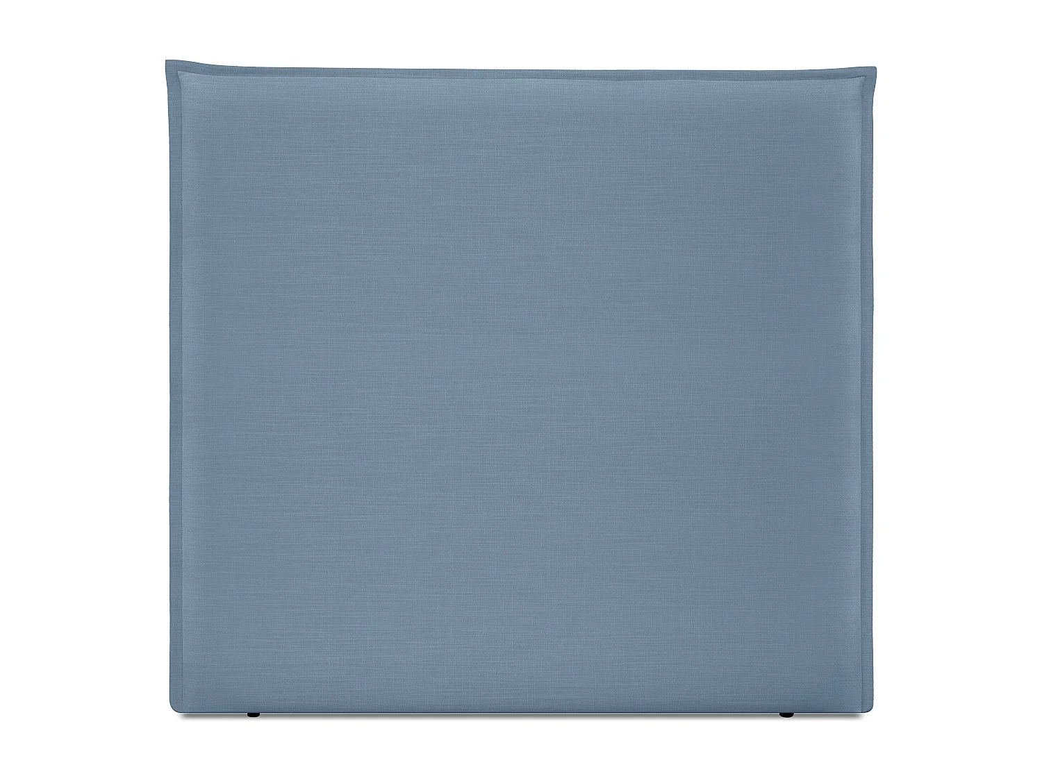 DHOME Cabeceira de  Linho Natural Liso com Acabamento Até o chão 160x120cm Camas 150/160 - Azul