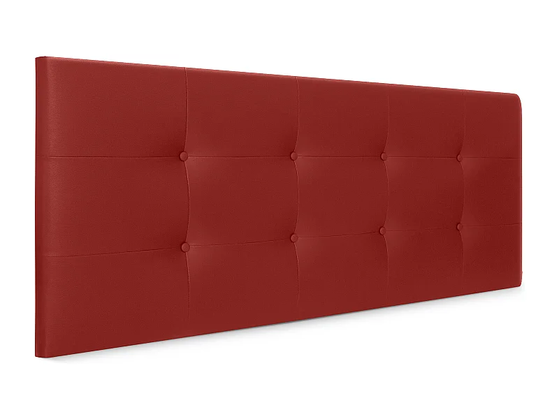 DHOME Getuft kunstleer hoofdeinde 150x60cm bedden 150 - Rood