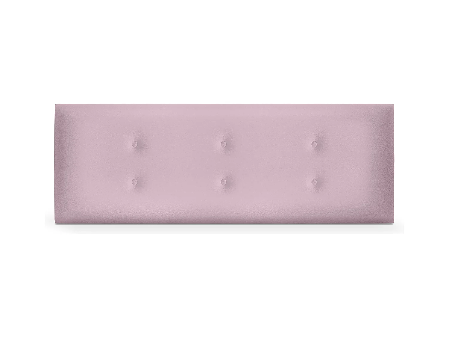 DHOME Kunstleer hoofdeinde met 2 rijen knopen 150x50cm bedden 150 - roze