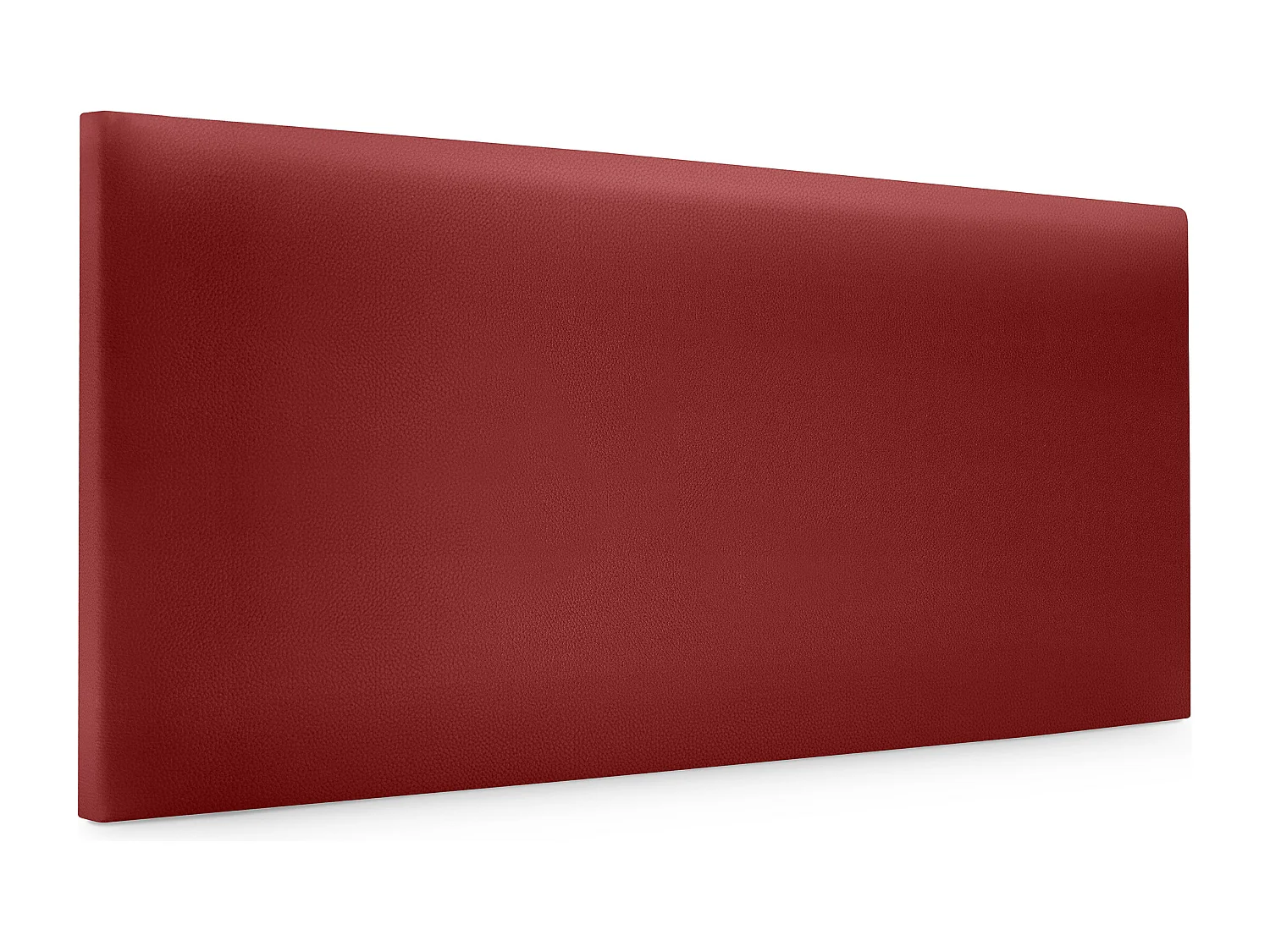 DHOME Glad kunstleer hoofdeinde 105x50cm bedden 105 - Rood