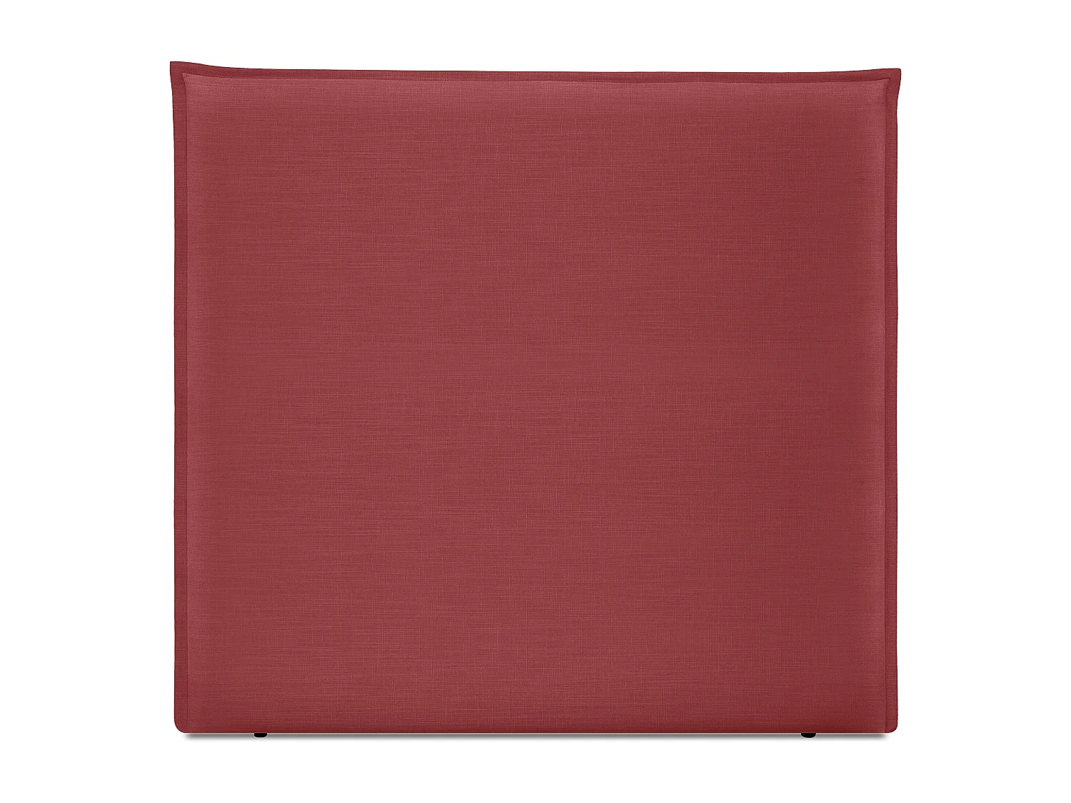 DHOME Cabeceira de  Linho Natural Liso com Acabamento Até o chão 135x120cm Camas 120/135 - Vermelho