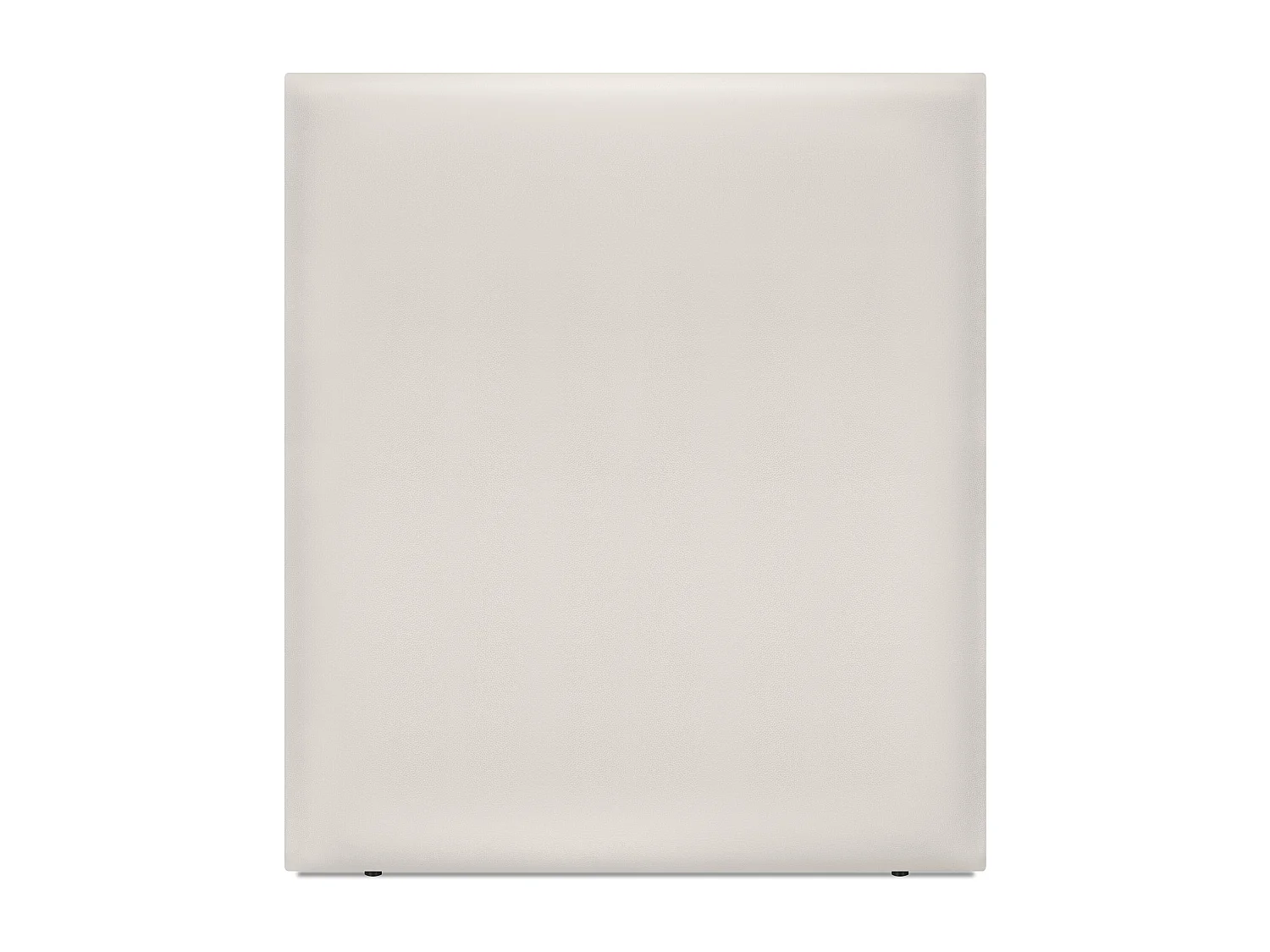 DHOME Cabeceira de  Couro sintético Liso Até o chão 110x120cm Camas 105 - Osso Branco