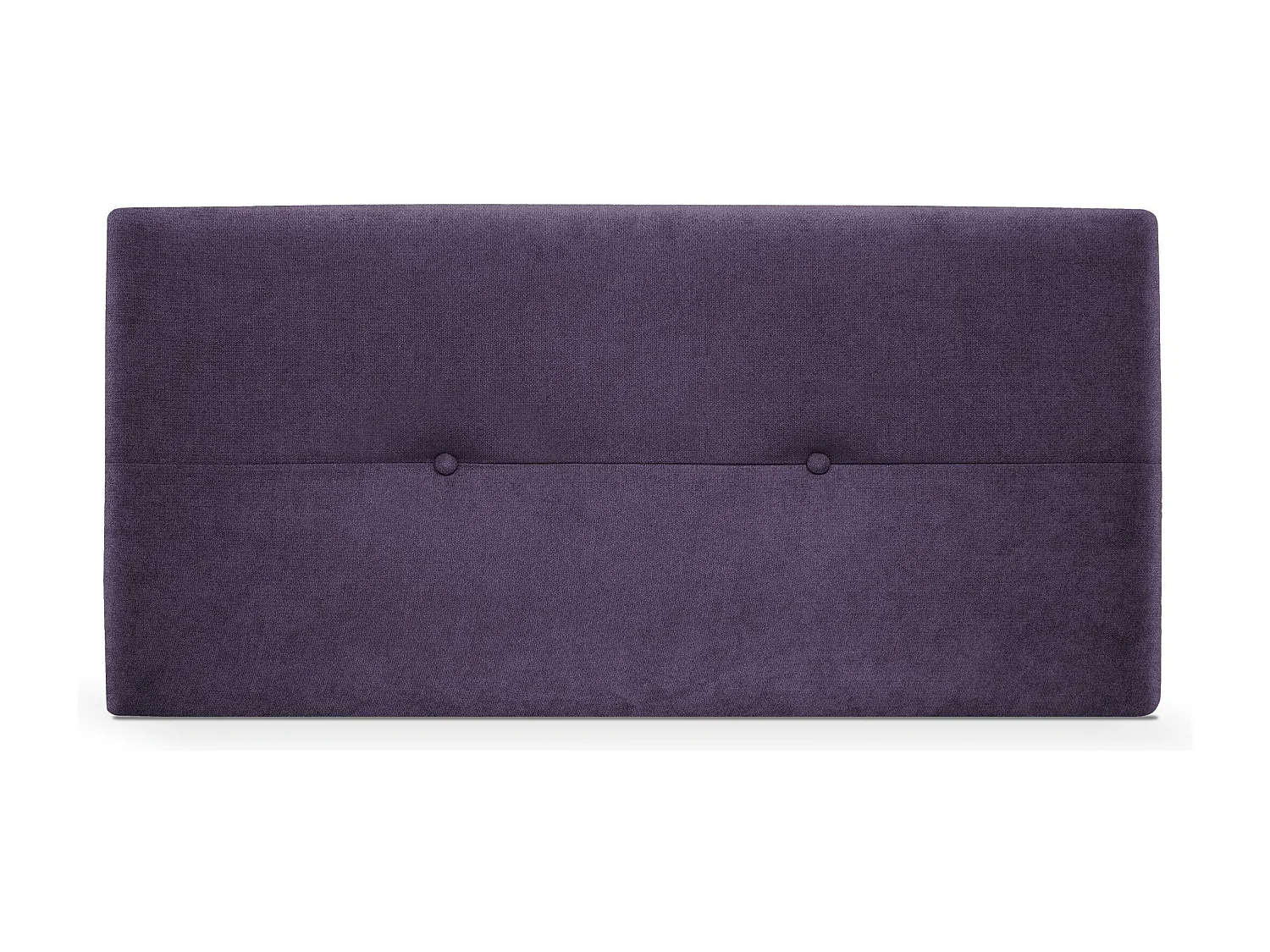 DHOME Tête de lit en tissu Aqualine avec Boutons 90x50cm Lits 80/90 - Lila