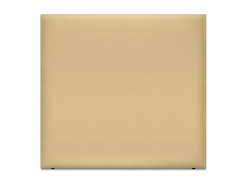 DHOME Cabeceira de  Couro sintético Liso Até o chão 150x120cm Camas 150 - Baunilha