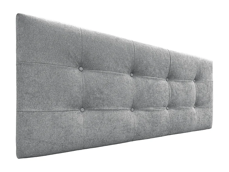 DHOME Tête de lit en simili cuir lisse jusqu'au sol 95x120cm pour lits 90 - Bleu