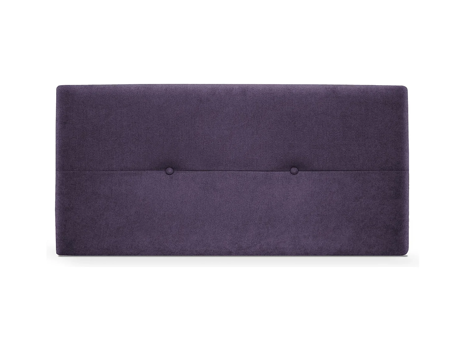 DHOME Tête de lit en Tissu Aqualine avec Boutons 105x50cm Lits 105 - Lilas